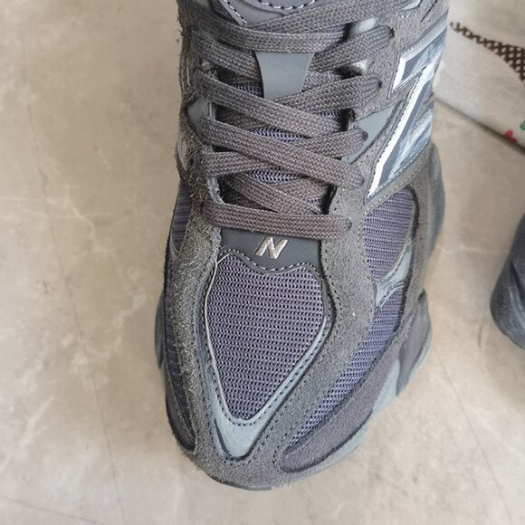 Gray New Balance NB 9060 Sneakers - Picture 6 of 10